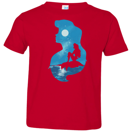 T-Shirts Red / 2T Mermaid Portrait Toddler Premium T-Shirt