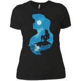 T-Shirts Black / X-Small Mermaid Portrait Women's Premium T-Shirt