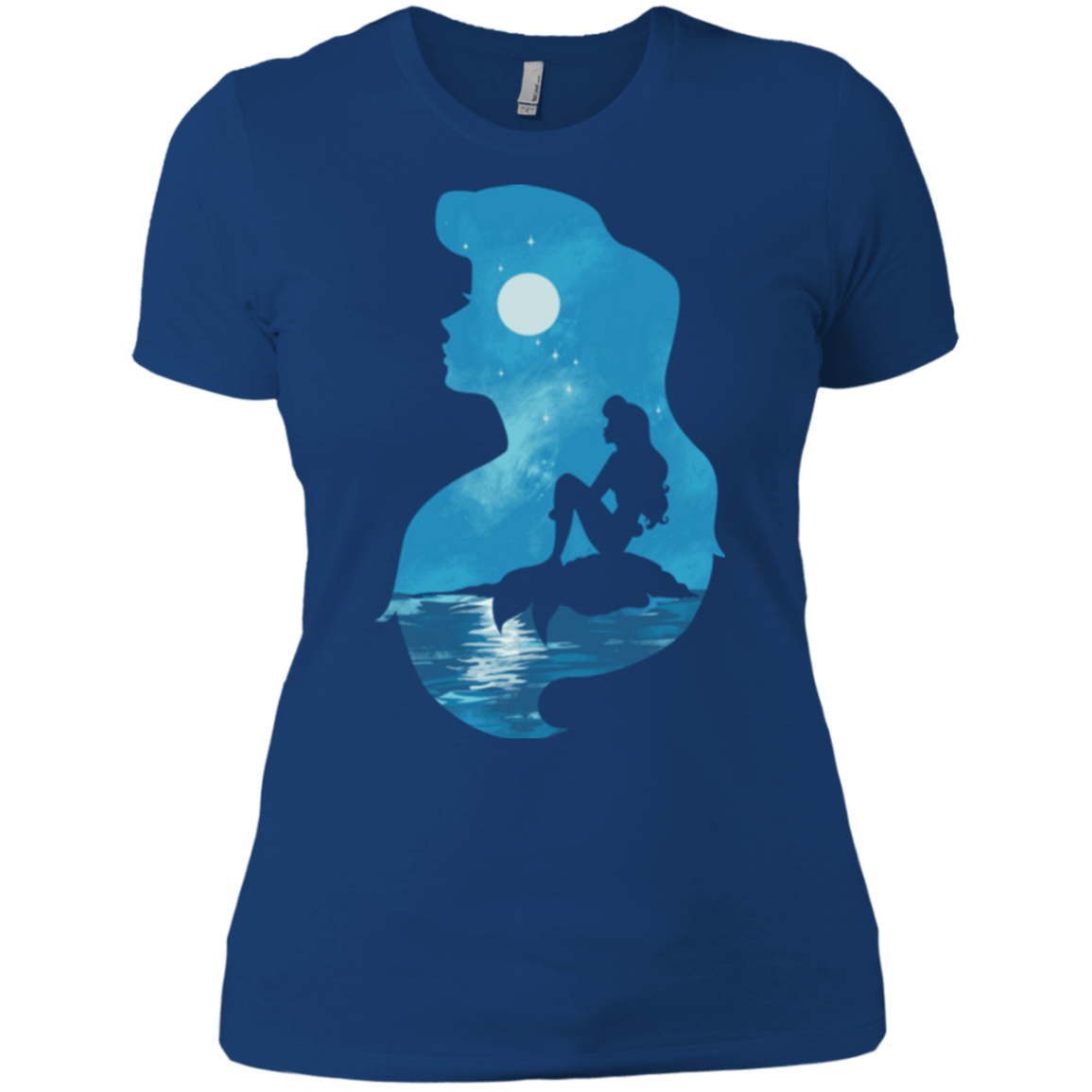 T-Shirts Royal / X-Small Mermaid Portrait Women's Premium T-Shirt