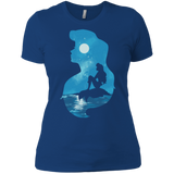 T-Shirts Royal / X-Small Mermaid Portrait Women's Premium T-Shirt