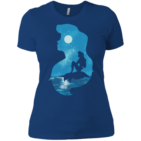 T-Shirts Royal / X-Small Mermaid Portrait Women's Premium T-Shirt