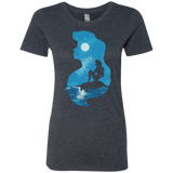 Mermaid Portrait Women's Triblend T-Shirt