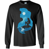 Mermaid Portrait Youth Long Sleeve T-Shirt