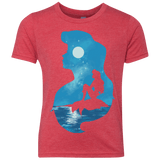 Mermaid Portrait Youth Triblend T-Shirt