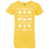 T-Shirts Vibrant Yellow / YXS Merry Christmas A-Holes 2 Girls Premium T-Shirt
