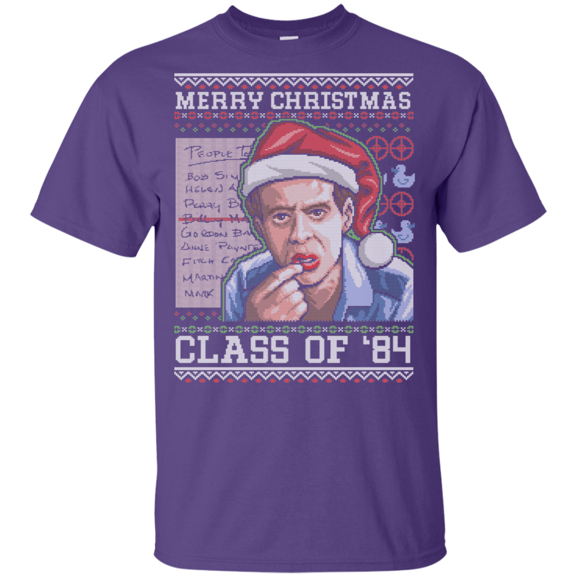 T-Shirts Purple / YXS Merry Christmas Billy Madison Youth T-Shirt