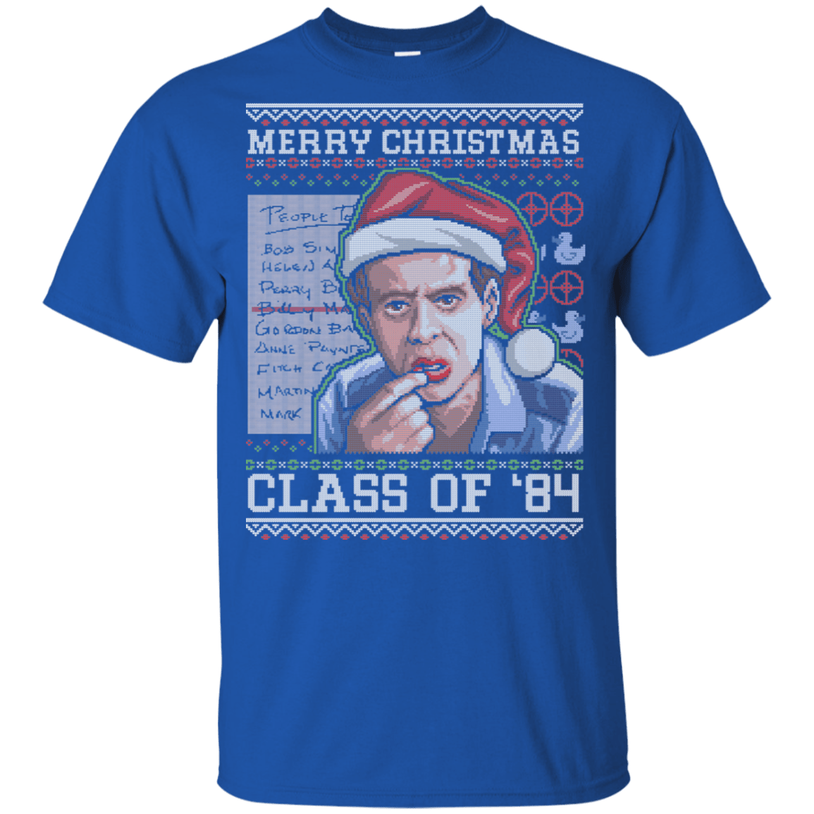 T-Shirts Royal / YXS Merry Christmas Billy Madison Youth T-Shirt