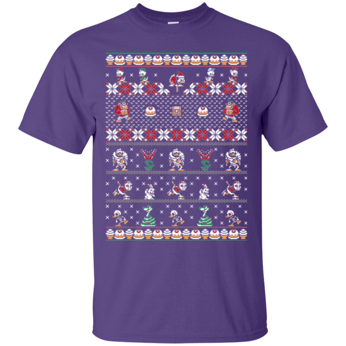 T-Shirts Purple / Small Merry Christmas Uncle Scrooge T-Shirt