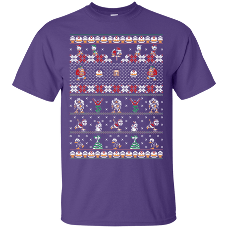 T-Shirts Purple / Small Merry Christmas Uncle Scrooge T-Shirt