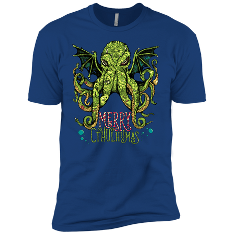 T-Shirts Royal / YXS Merry Cthulhumas Boys Premium T-Shirt