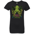 T-Shirts Black / YXS Merry Cthulhumas Girls Premium T-Shirt