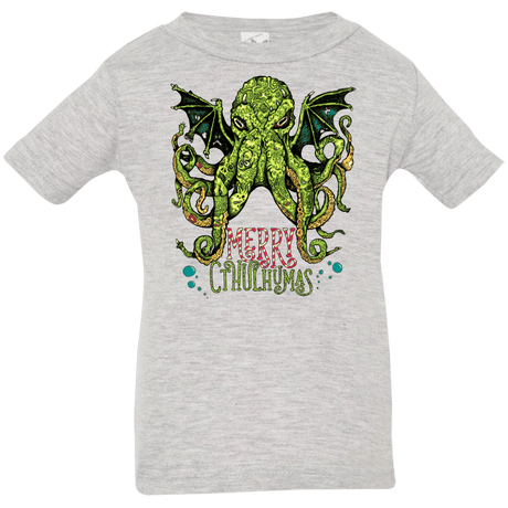 T-Shirts Heather / 6 Months Merry Cthulhumas Infant PremiumT-Shirt