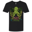 T-Shirts Black / X-Small Merry Cthulhumas Men's Premium V-Neck