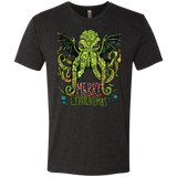T-Shirts Vintage Black / Small Merry Cthulhumas Men's Triblend T-Shirt