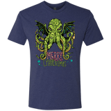 T-Shirts Vintage Navy / Small Merry Cthulhumas Men's Triblend T-Shirt