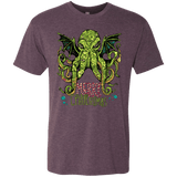 T-Shirts Vintage Purple / Small Merry Cthulhumas Men's Triblend T-Shirt