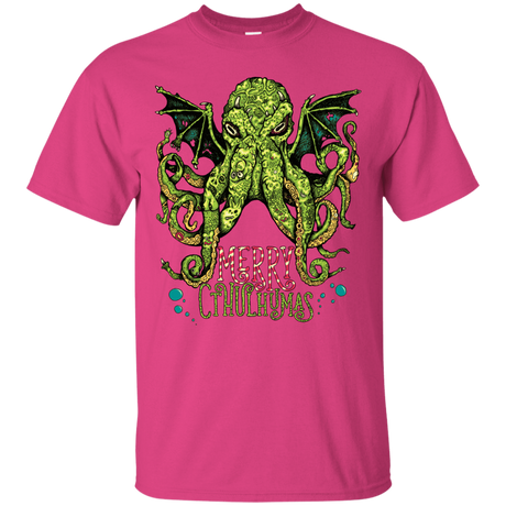 T-Shirts Heliconia / Small Merry Cthulhumas T-Shirt