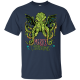 T-Shirts Navy / Small Merry Cthulhumas T-Shirt