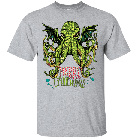 T-Shirts Sport Grey / Small Merry Cthulhumas T-Shirt