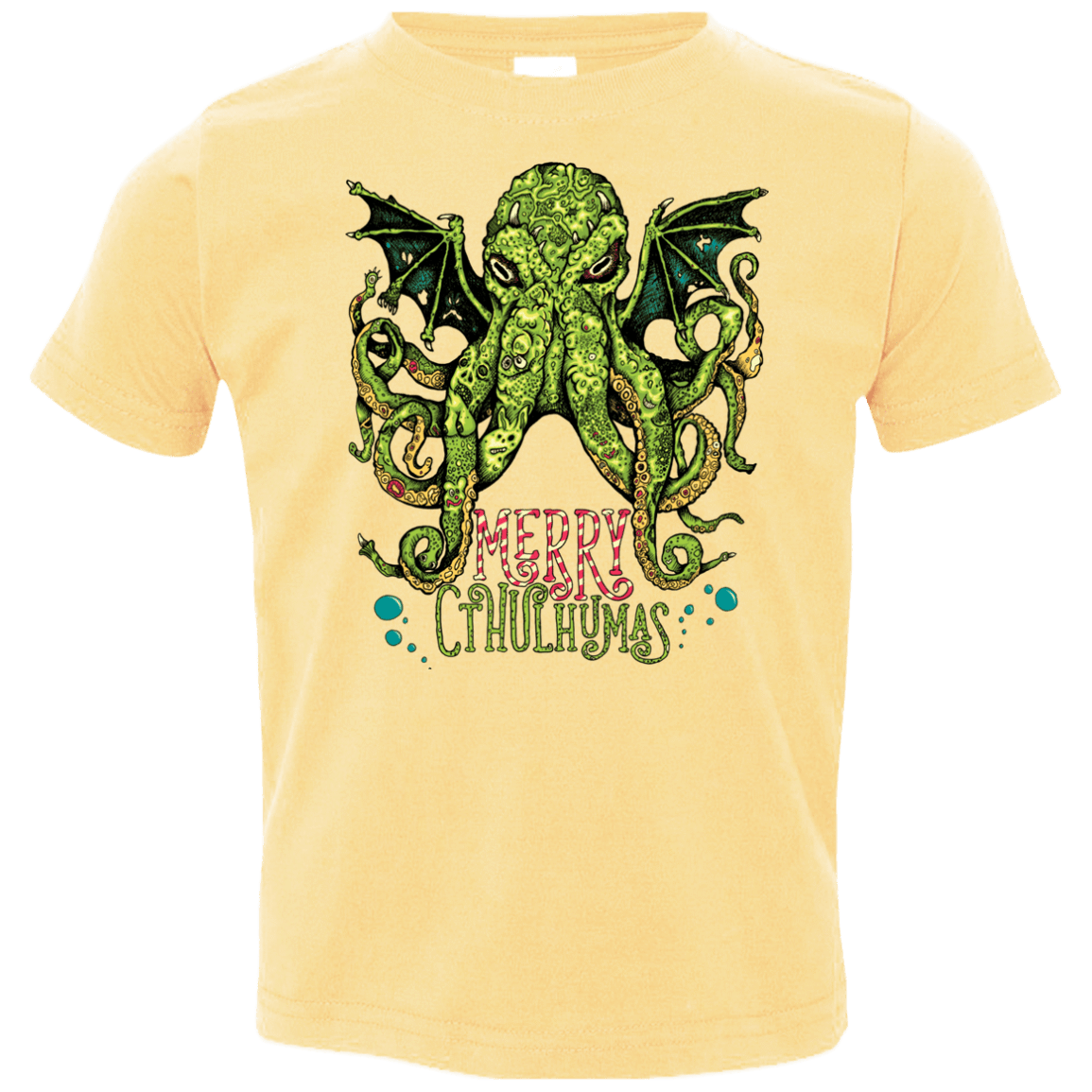 T-Shirts Butter / 2T Merry Cthulhumas Toddler Premium T-Shirt