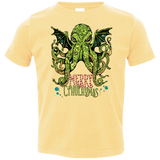 T-Shirts Butter / 2T Merry Cthulhumas Toddler Premium T-Shirt