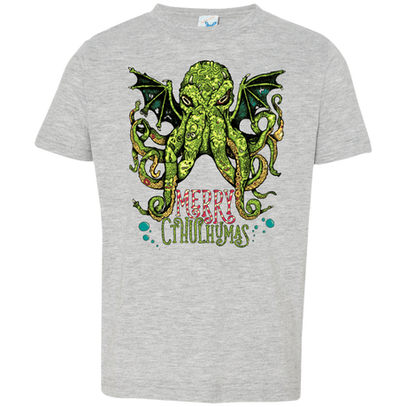 T-Shirts Heather / 2T Merry Cthulhumas Toddler Premium T-Shirt