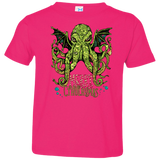 T-Shirts Hot Pink / 2T Merry Cthulhumas Toddler Premium T-Shirt