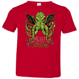 T-Shirts Red / 2T Merry Cthulhumas Toddler Premium T-Shirt