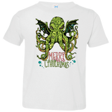 T-Shirts White / 2T Merry Cthulhumas Toddler Premium T-Shirt