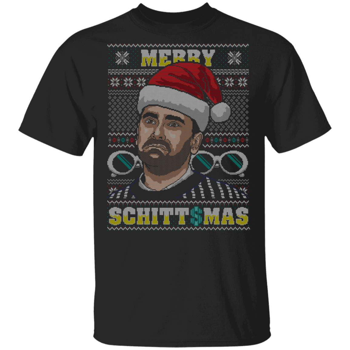 T-Shirts Black / S Merry SCHITTSMAS Ugly Sweater T-Shirt