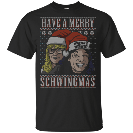T-Shirts Black / YXS Merry Schwingmas Youth T-Shirt