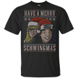 T-Shirts Black / YXS Merry Schwingmas Youth T-Shirt