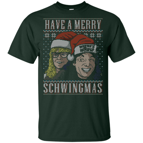 T-Shirts Forest / YXS Merry Schwingmas Youth T-Shirt