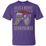 T-Shirts Purple / YXS Merry Schwingmas Youth T-Shirt