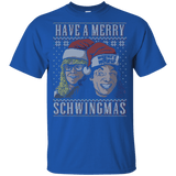 T-Shirts Royal / YXS Merry Schwingmas Youth T-Shirt