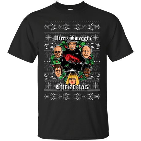 T-Shirts Black / Small Merry Smeggin Christmas T-Shirt