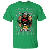 T-Shirts Irish Green / Small Merry Smeggin Christmas T-Shirt