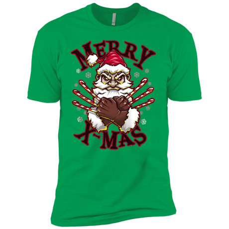 T-Shirts Kelly Green / YXS Merry X-Mas Boys Premium T-Shirt