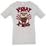T-Shirts Heather Grey / 6 Months Merry X-Mas Infant Premium T-Shirt