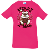 T-Shirts Hot Pink / 6 Months Merry X-Mas Infant Premium T-Shirt