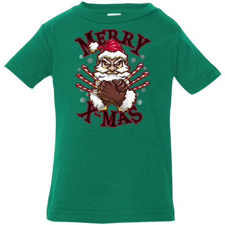 T-Shirts Kelly / 6 Months Merry X-Mas Infant Premium T-Shirt
