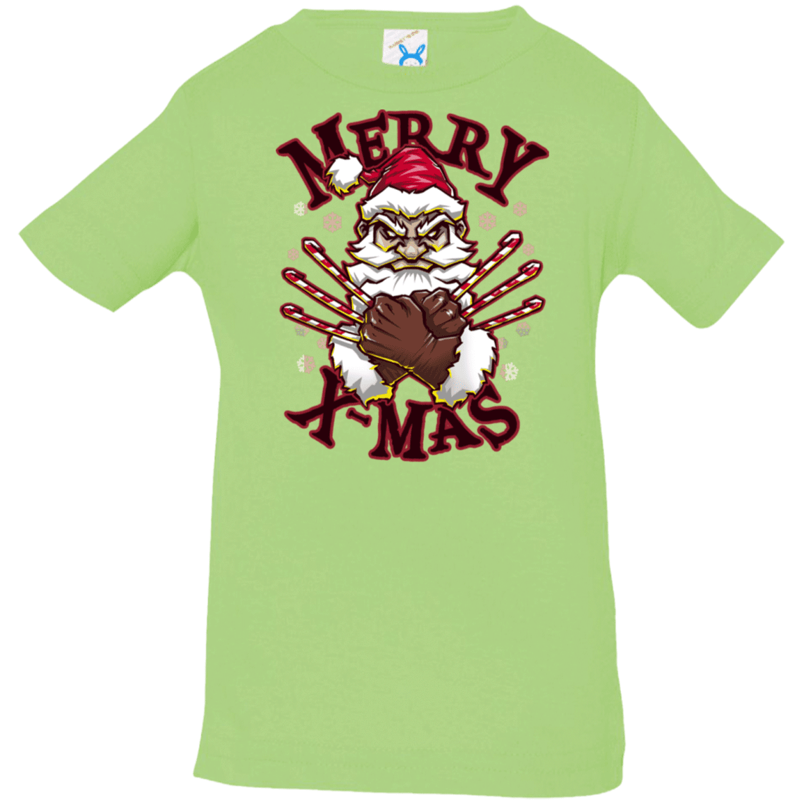 T-Shirts Key Lime / 6 Months Merry X-Mas Infant Premium T-Shirt