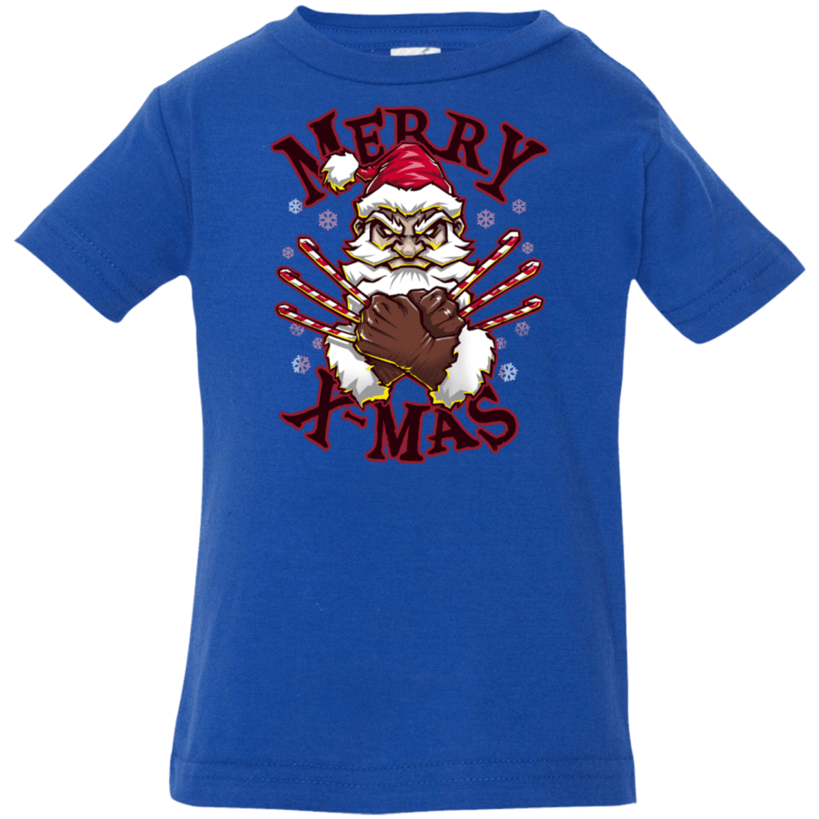 T-Shirts Royal / 6 Months Merry X-Mas Infant Premium T-Shirt