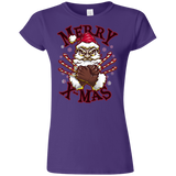 T-Shirts Purple / S Merry X-Mas Junior Slimmer-Fit T-Shirt