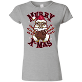 T-Shirts Sport Grey / S Merry X-Mas Junior Slimmer-Fit T-Shirt