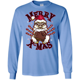 T-Shirts Carolina Blue / S Merry X-Mas Men's Long Sleeve T-Shirt