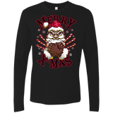 T-Shirts Black / S Merry X-Mas Men's Premium Long Sleeve