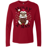 T-Shirts Cardinal / S Merry X-Mas Men's Premium Long Sleeve