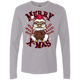 T-Shirts Heather Grey / S Merry X-Mas Men's Premium Long Sleeve