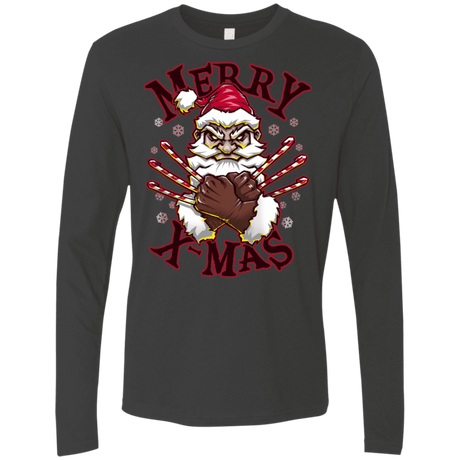 T-Shirts Heavy Metal / S Merry X-Mas Men's Premium Long Sleeve